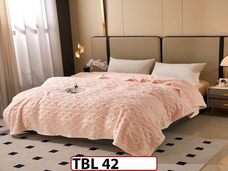 Patura Pufoasa Cocolino cu Blanita pentru pat dublu TBL42 — reducere 50% de la 199 lei la 99 lei
