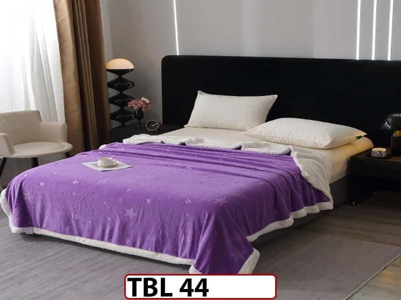 Patura Pufoasa Cocolino cu Blanita pentru pat dublu TBL44 — reducere 50% de la 199 lei la 99 lei