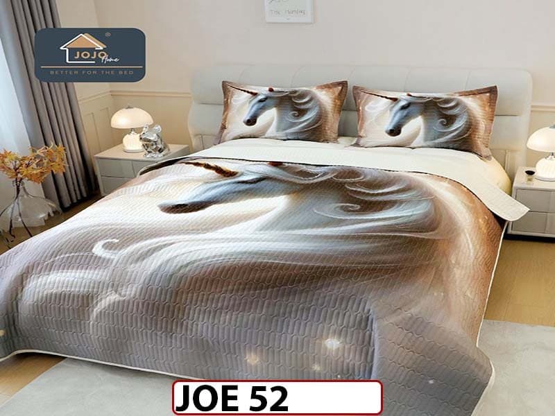 Cuvertura cu 3 piese IMPRIMATA DIGITAL - JOE 52 — reducere 33% de la 230 lei la 155 lei