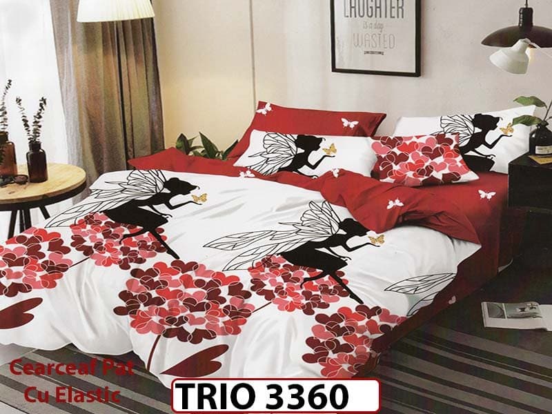 Lenjerie din finet 6 piese cu elastic - TRIO3360 — reducere 63% de la 319 lei la 119 lei