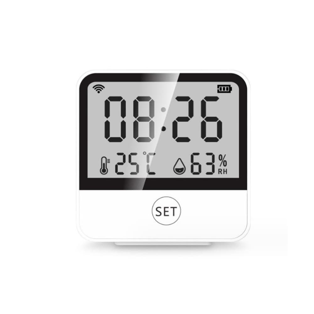 Senzor de Temperatura si Umiditate Digital LUXION, Wi-Fi, Control Aplicatie — reducere 27% de la 89 lei la 64,71 lei