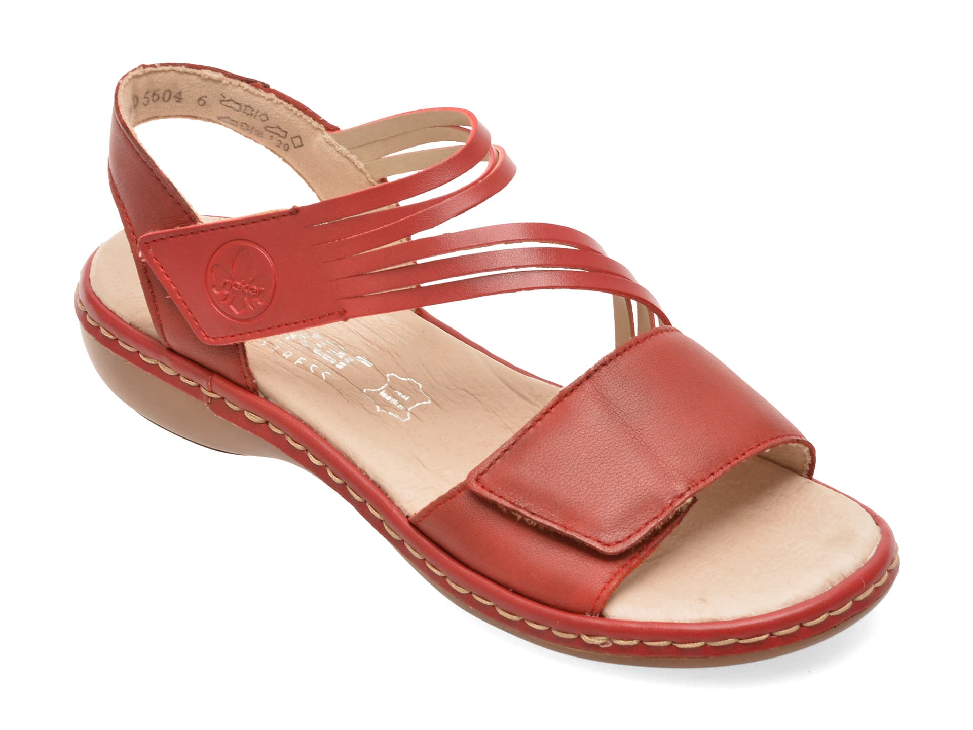 Sandale RIEKER visinii, 65964, din piele naturala — reducere 15% de la 339 lei la 288 lei