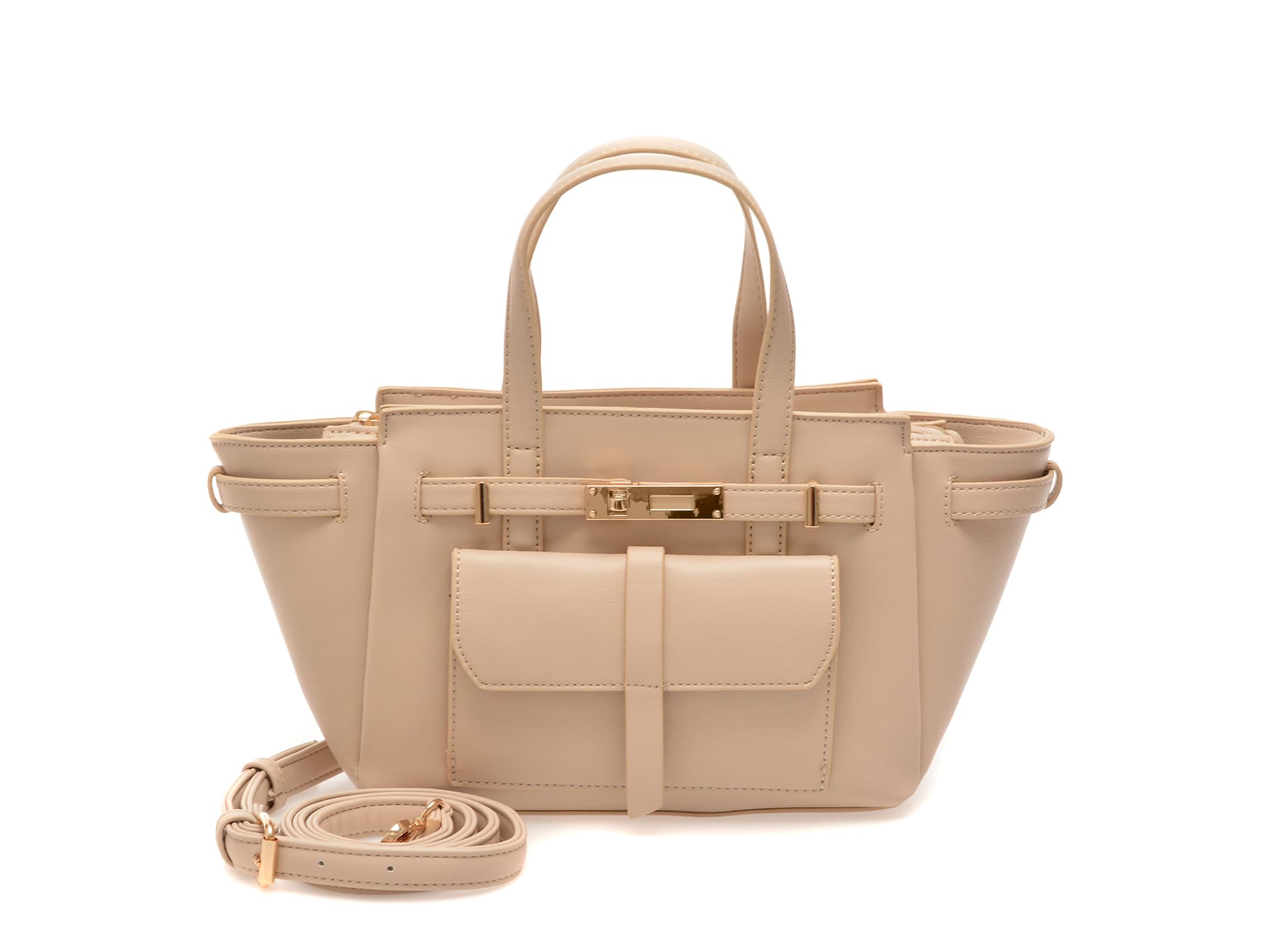 Geanta CALL IT SPRING bej, ELOYZE 168, din piele ecologica — reducere 30% de la 349 lei la 244 lei