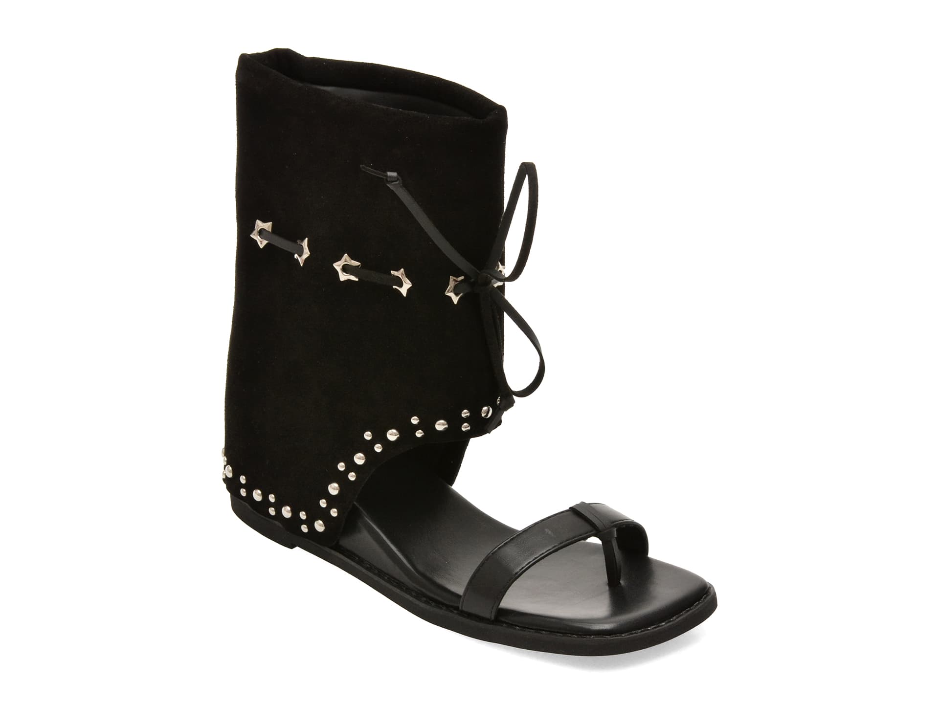 Sandale GRYXX negre, DMS5061, din piele ecologica — reducere 15% de la 449 lei la 381 lei