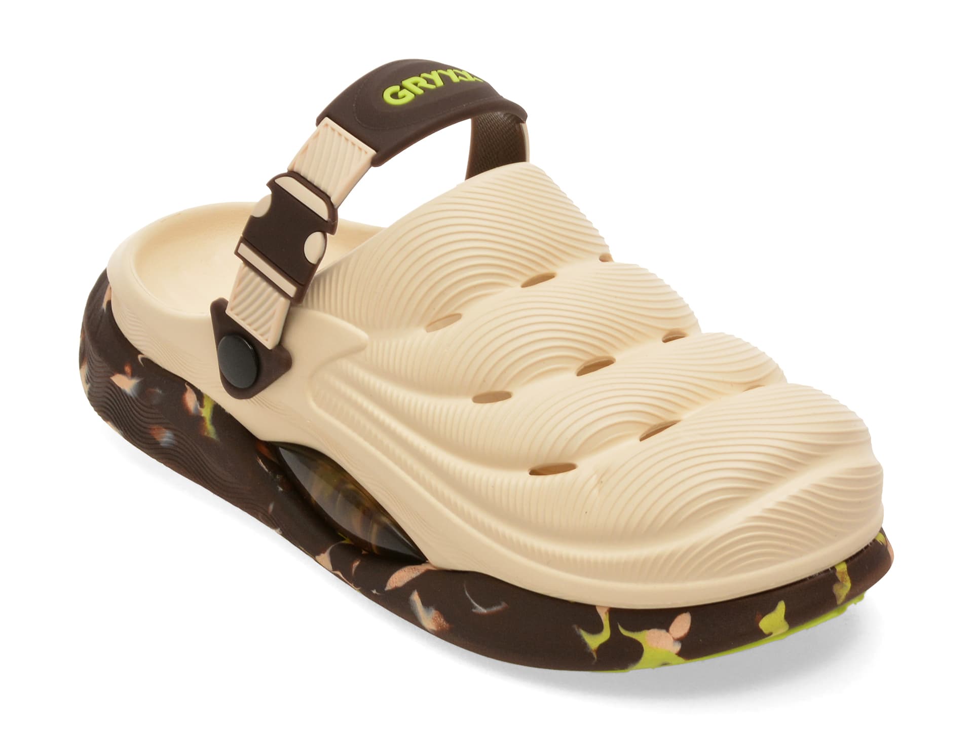 Papuci GRYXX albi, 2707W, din pvc — reducere 25% de la 199 lei la 149 lei