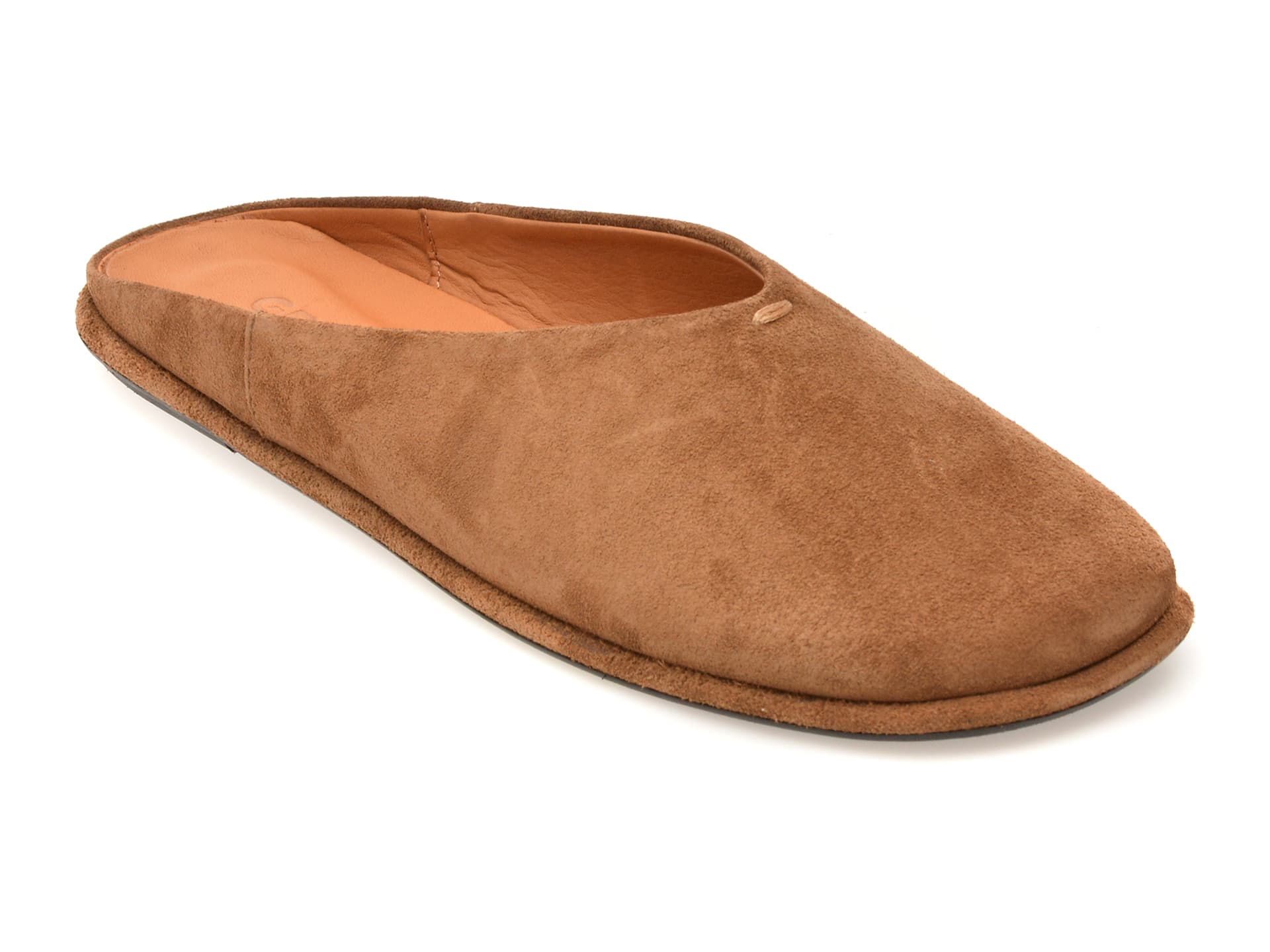 Papuci GRYXX maro, 4792701, din piele intoarsa — reducere 40% de la 519 lei la 311 lei