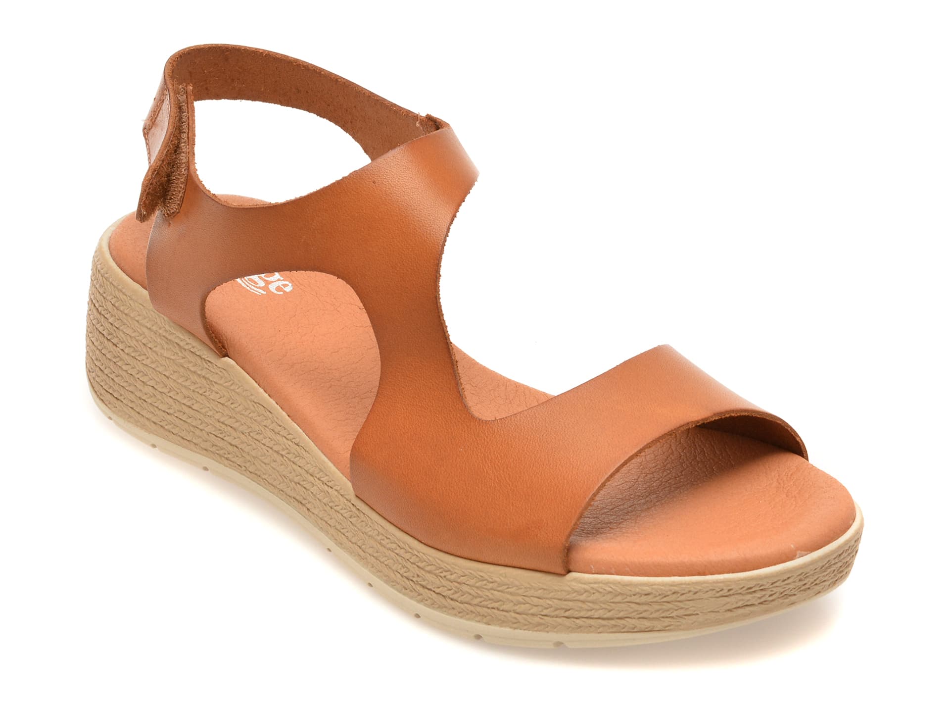 Sandale IMAGE maro, DUSAMBE, din piele naturala — reducere 25% de la 399 lei la 299 lei