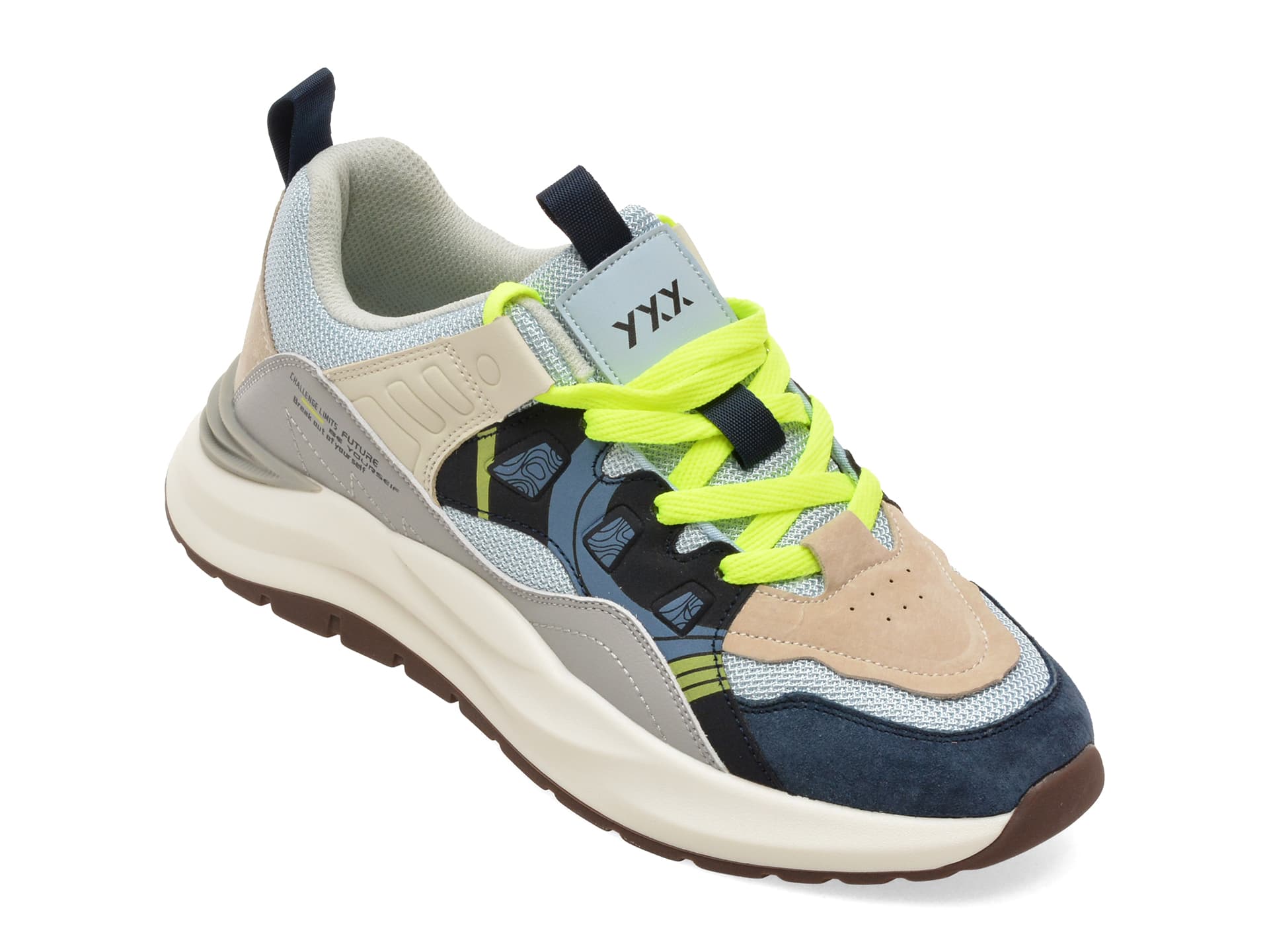 Pantofi sport GRYXX gri, 26005, din material textil — reducere 15% de la 249 lei la 211 lei