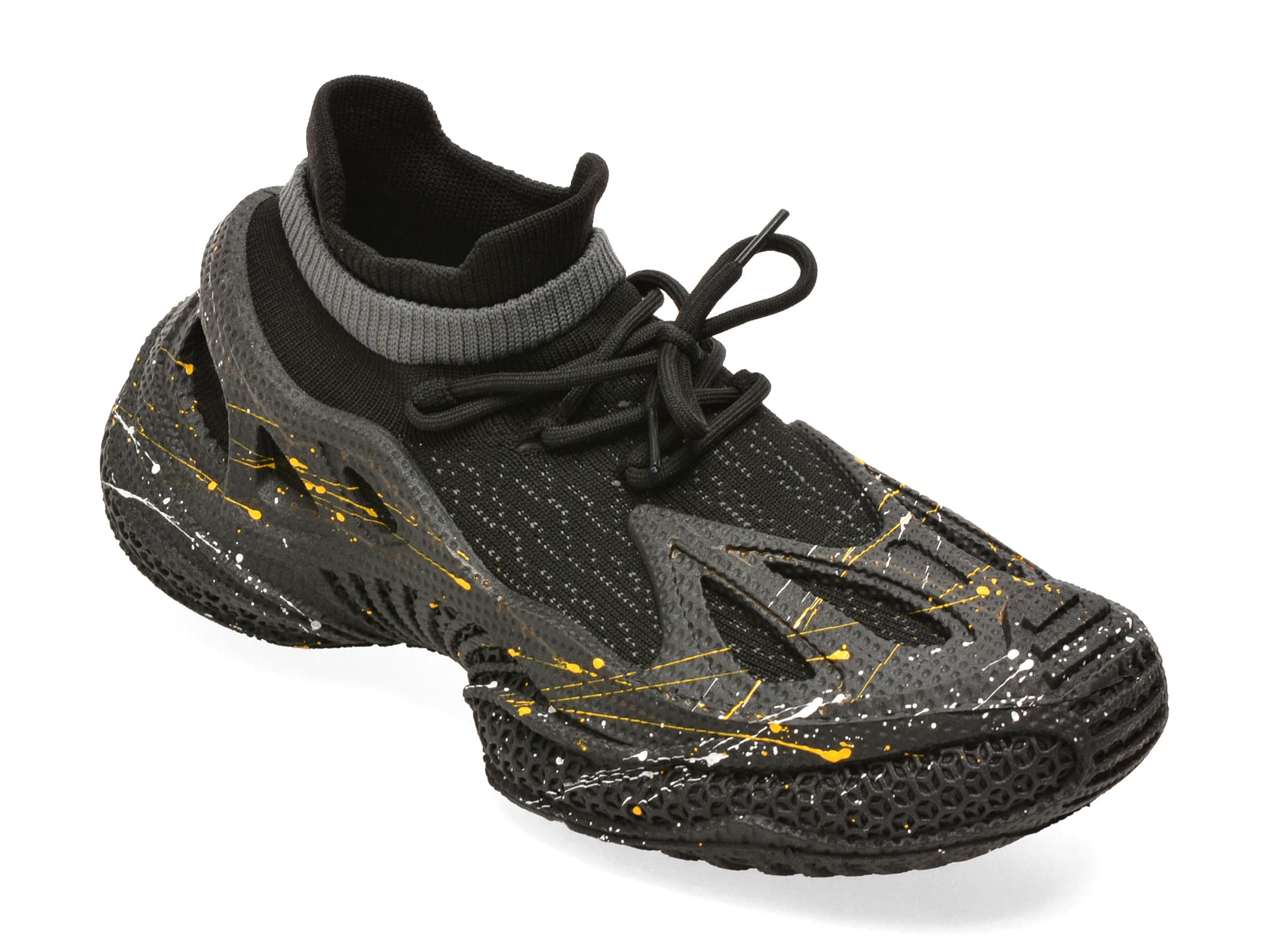 Pantofi sport BITE THE BULLET negri, M1516, din material textil — reducere 15% de la 229 lei la 194 lei