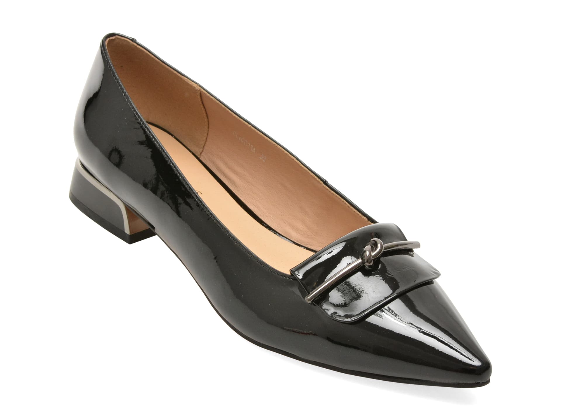 Pantofi PASS COLLECTION negri, DL60011, din piele naturala lacuita — reducere 27% de la 199 lei la 145 lei