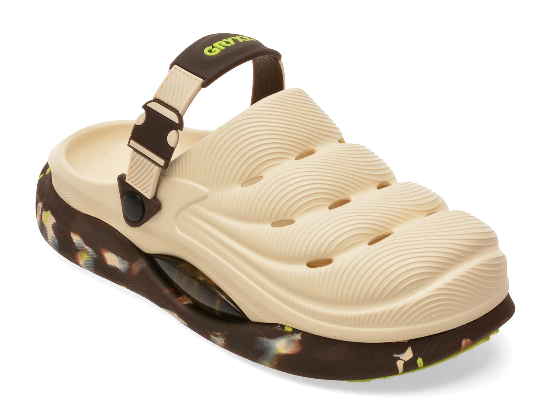 Papuci GRYXX albi, 2707M, din pvc — reducere 10% de la 199 lei la 179 lei