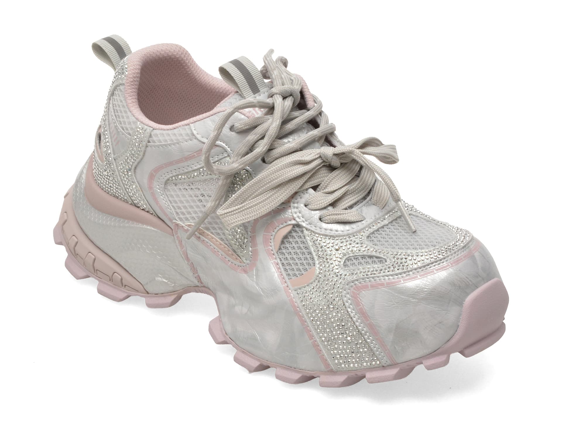 Pantofi sport GRYXX argintii, 5G873, din material textil — reducere 15% de la 499 lei la 424 lei