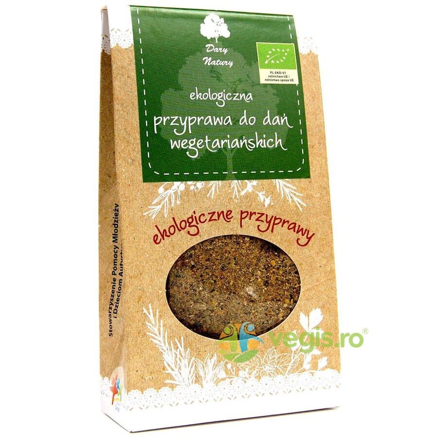 Condiment pentru Preparate Vegetariene Ecologic/Bio 40g — reducere 30% de la 12,5 lei la 8,75 lei