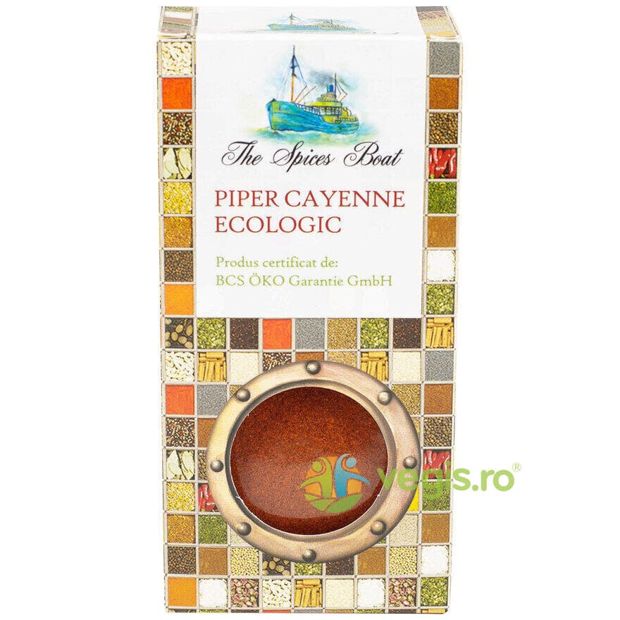 Piper Cayenne Ecologic/Bio 40g — reducere 10% de la 16,9 lei la 15,21 lei