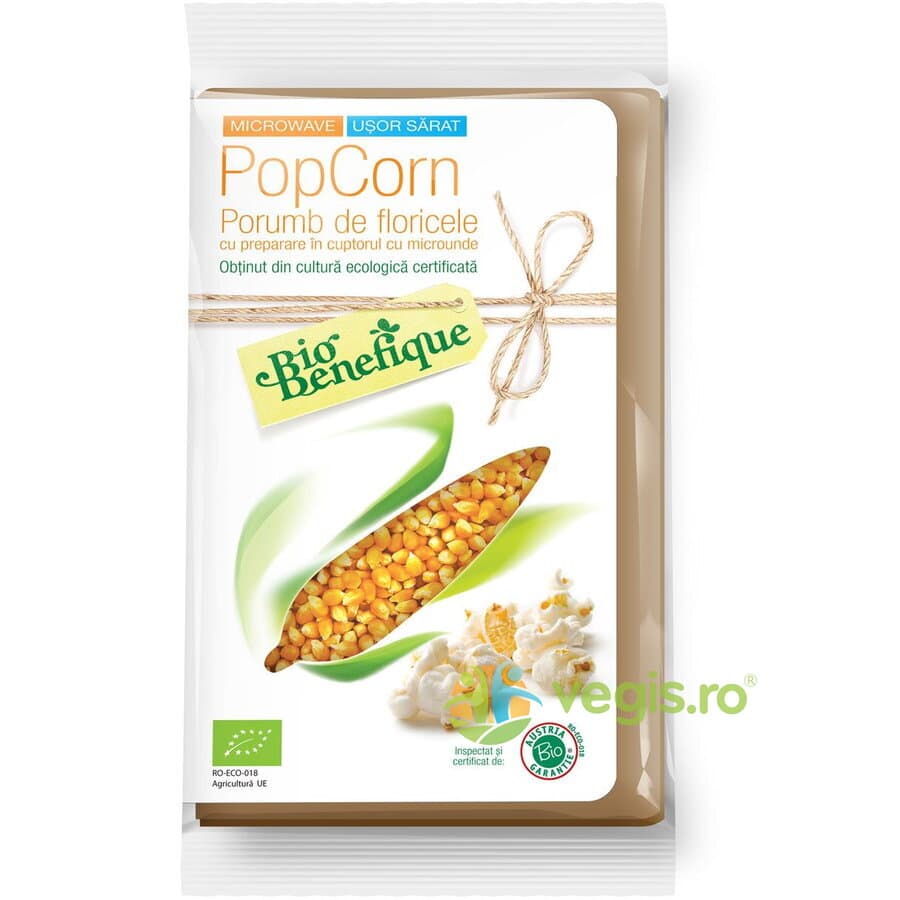 Popcorn (Porumb pentru Floricele) Ecologic/Bio 90g — reducere 30% de la 10,5 lei la 7,35 lei