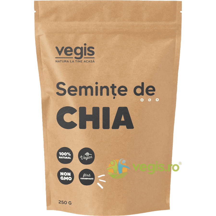 Seminte de Chia 250g — reducere 20% de la 14,9 lei la 11,92 lei