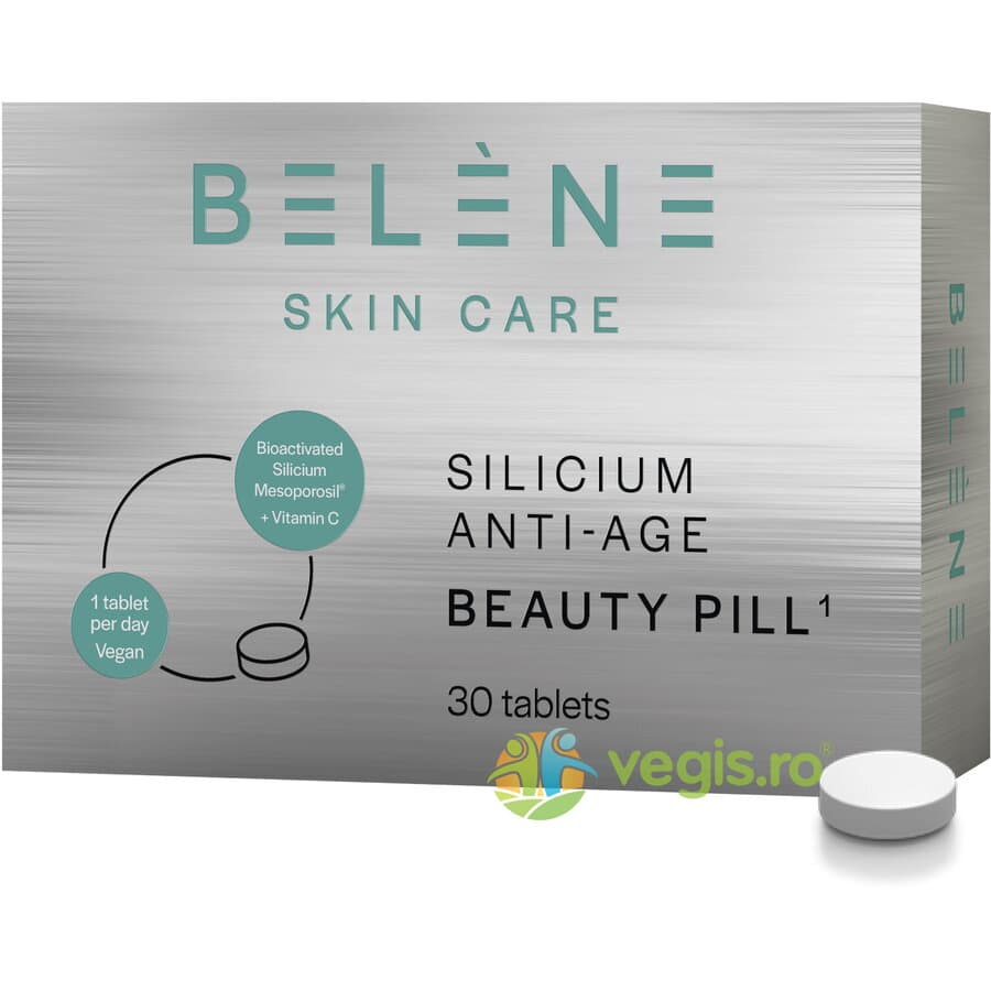Silicium Anti-Age Beauty Pill 30cpr — reducere 30% de la 112,69 lei la 78,89 lei