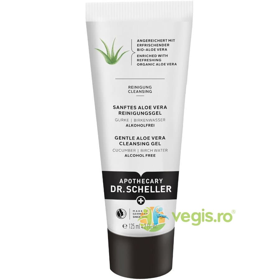 Gel de Curatare Facial Delicat cu Aloe Vera 125ml — reducere 30% de la 38 lei la 26,6 lei