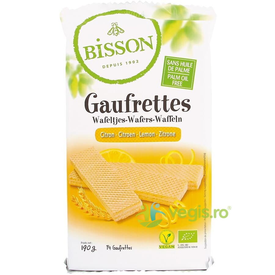Napolitane cu Lamaie Ecologice/Bio 190g — reducere 30% de la 26,32 lei la 18,43 lei