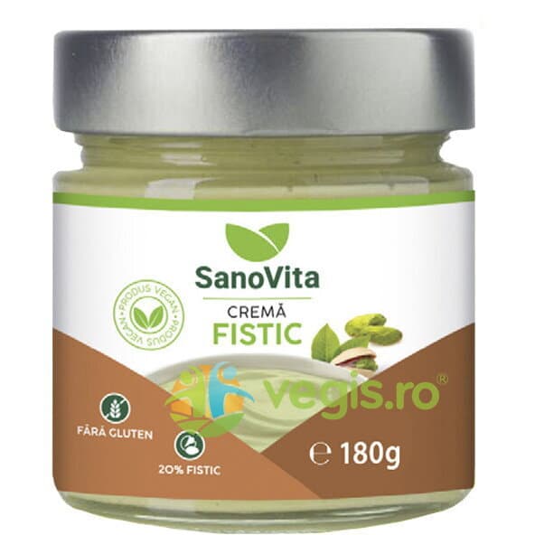 Crema de Fistic (20%) fara Gluten 180g — reducere 50% de la 46,5 lei la 23,25 lei