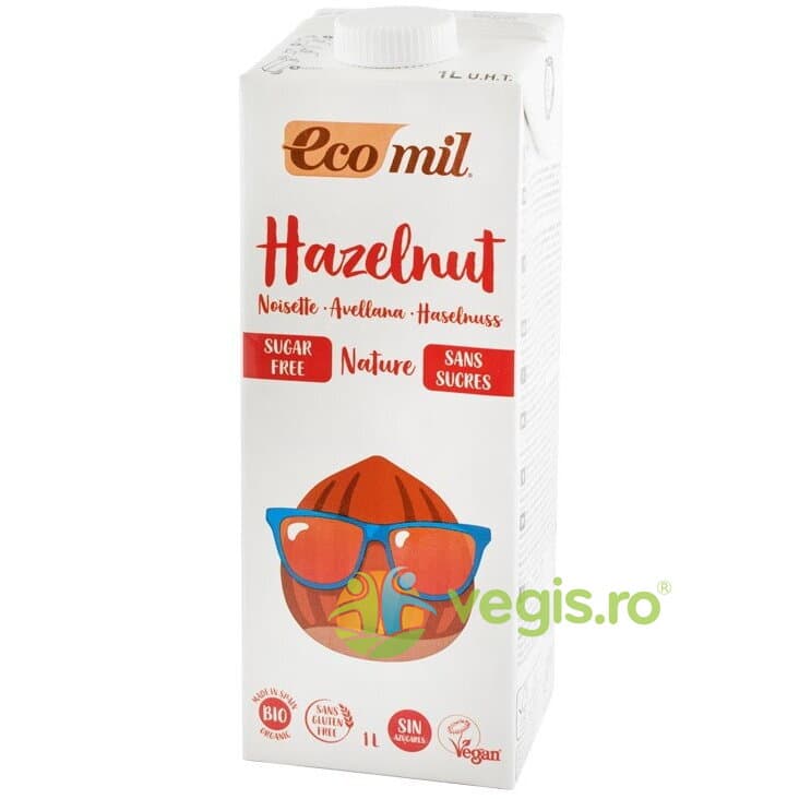 Bautura Vegetala din Alune Natur fara Zahar Ecologic/Bio 1L — reducere 40% de la 25,63 lei la 15,38 lei