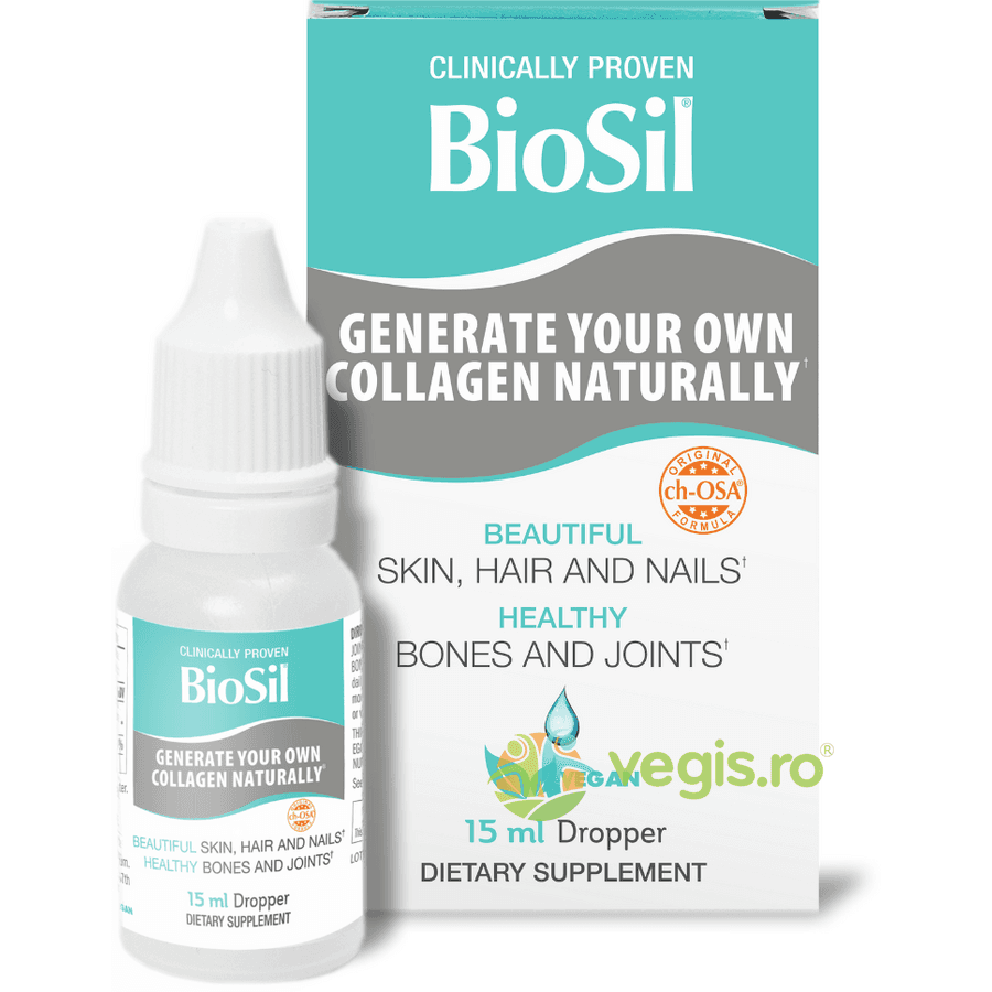 Biosil Generator Avansat de Colagen Picaturi 15ml — reducere 40% de la 134,22 lei la 80,53 lei