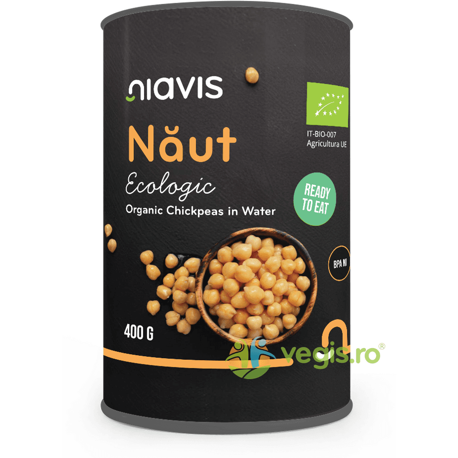 Naut in Doza Ecologic/Bio 400g — reducere 30% de la 13,9 lei la 9,73 lei