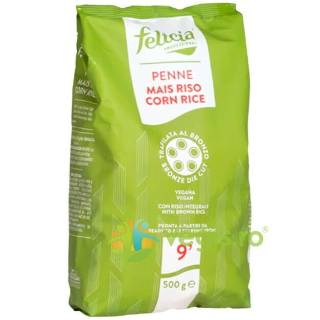 Penne din Malai si Orez fara Gluten 500g — reducere 30% de la 26,14 lei la 18,3 lei