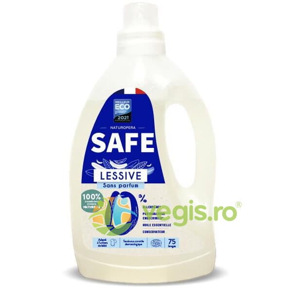 Detergent pentru Rufe fara parfum (Format Mare) 3L — reducere 40% de la 93,98 lei la 56,39 lei