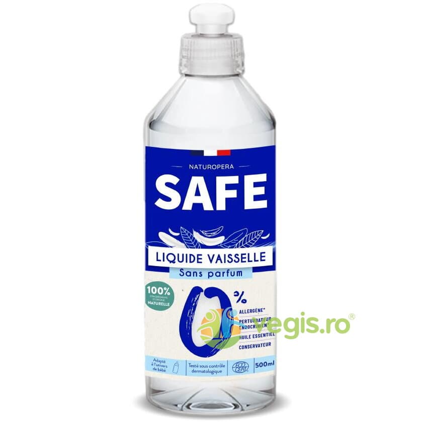 Detergent pentru Vase fara Parfum 500ml — reducere 40% de la 18,51 lei la 11,1 lei