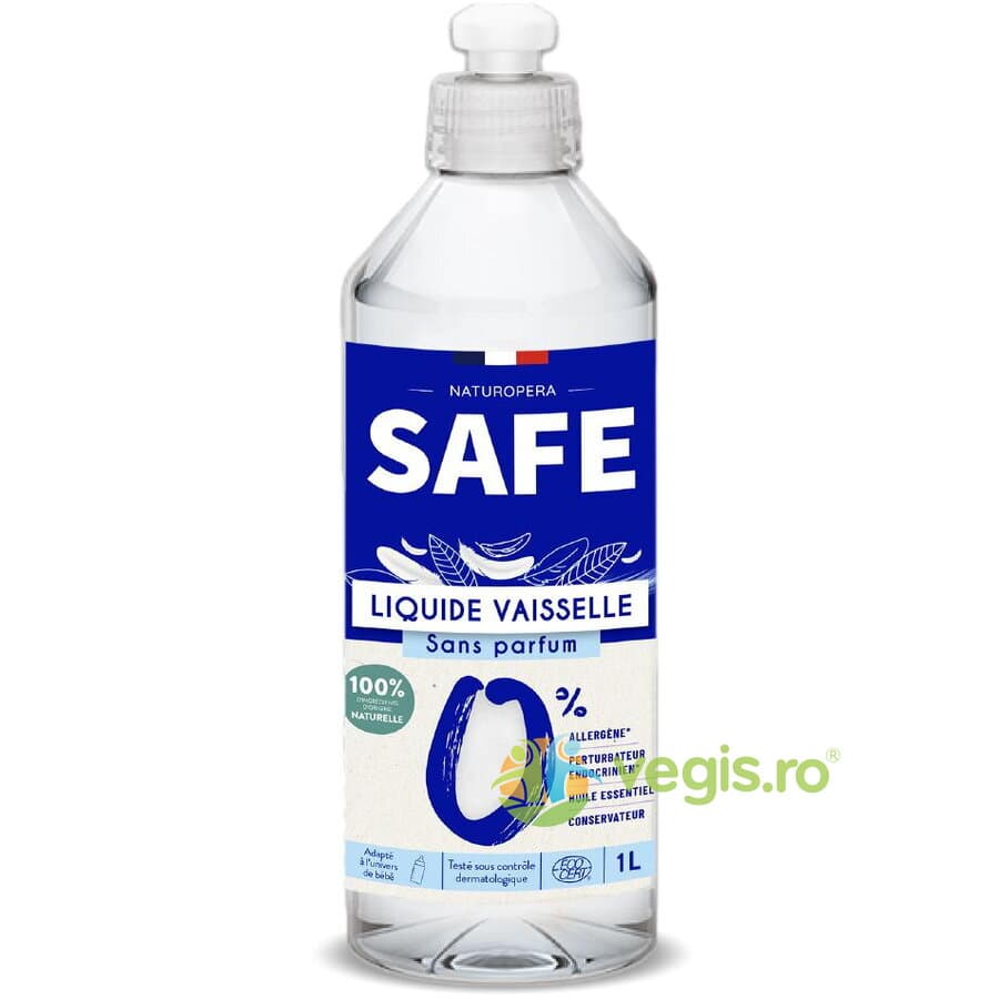 Detergent pentru Vase fara Parfum (Format Mare) 1L — reducere 40% de la 31,53 lei la 18,92 lei