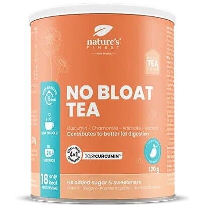 Ceai No Bloat cu Musetel, Curcuma, Anghinare si Vitamina C 120g — reducere 30% de la 45,2 lei la 31,64 lei
