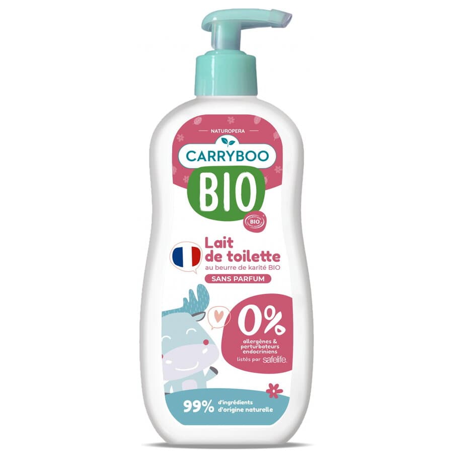 Lapte de Corp pentru Bebelusi cu Unt de Shea fara Parfum Bio 500ml — reducere 40% de la 56,34 lei la 33,81 lei