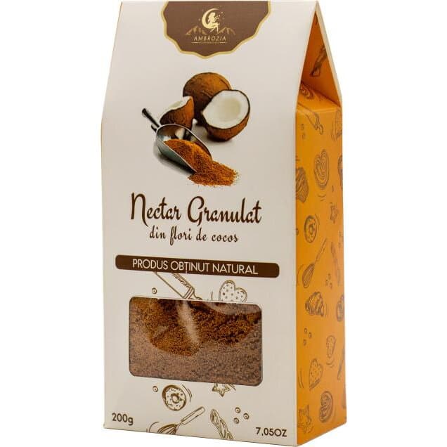 Nectar Granulat din Flori de Cocos 200g — reducere 40% de la 15,9 lei la 9,54 lei