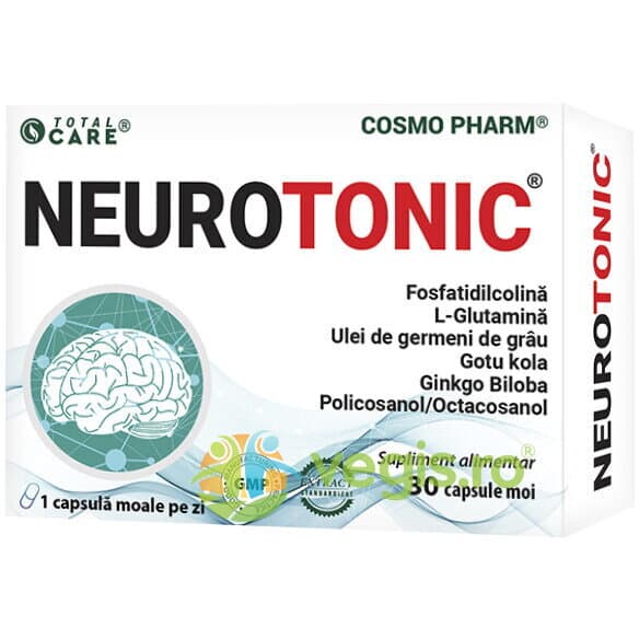 Neurotonic 30cps — reducere 25% de la 70,18 lei la 52,64 lei