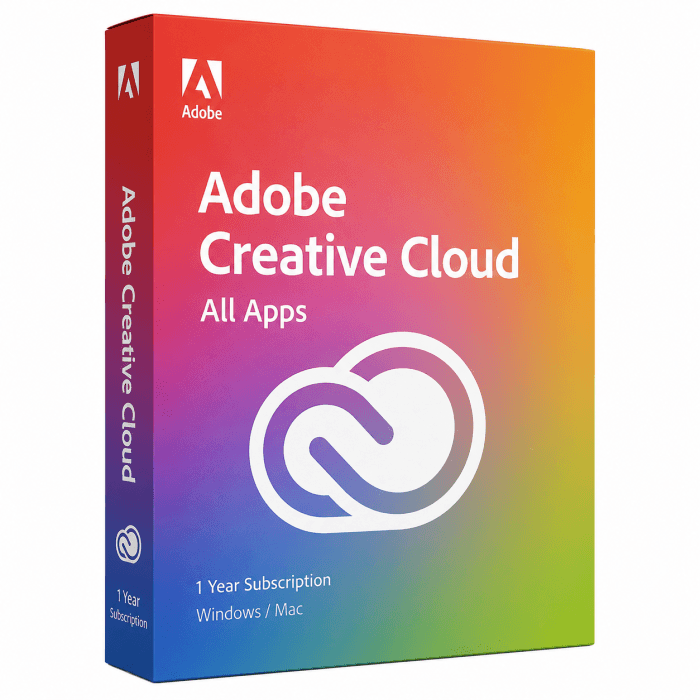 Adobe Creative Cloud All Apps , Individual Licenta 1 An pentru Windows E i Mac — reducere 20% de la 3.500 lei la 2.800 lei