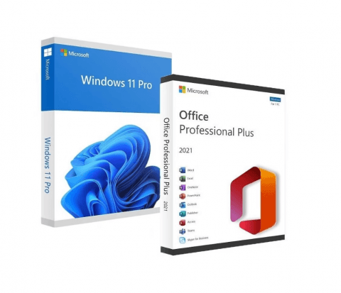Licenta Microsoft Windows 11 Professional + Licenta Microsoft Office 2021 Professional Plus — reducere 15% de la 259 lei la 219 lei