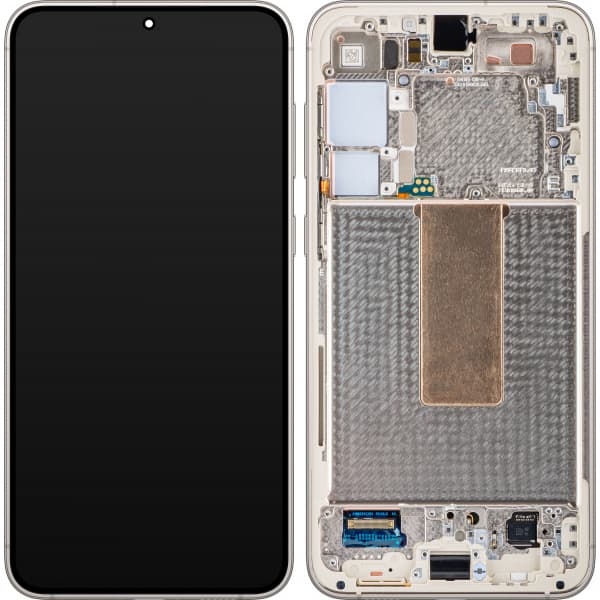 Display cu Touchscreen Samsung Galaxy S23+ S916, cu Rama, Alb (Cream), Service Pack GH82-30476B — reducere 13% de la 679,99 lei la 589,99 lei