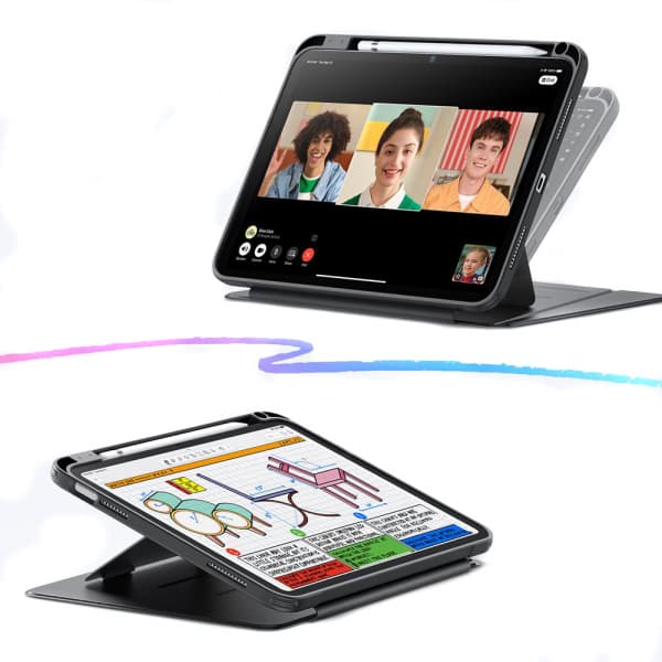 Husa pentru Apple iPad Air 13 (2026) / Air 13 (2025) / Air 13 (2024), ESR, Flip Hybrid, Neagra — reducere 33% de la 163,99 lei la 109,99 lei