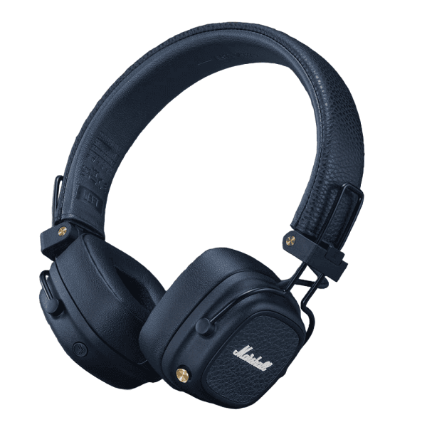Handsfree Bluetooth Marshall Major V, A2DP, Albastru, Resigilat — reducere 20% de la 459,99 lei la 369,99 lei