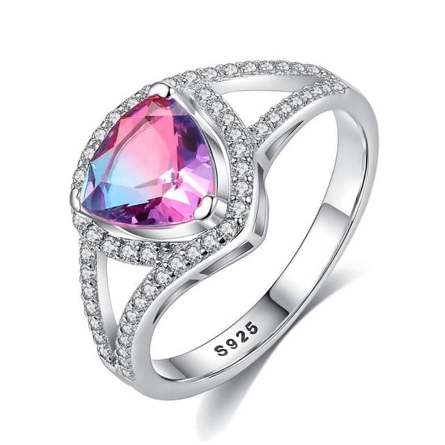 Inel din argint Rainbow Fire — reducere 20% de la 125 lei la 100 lei