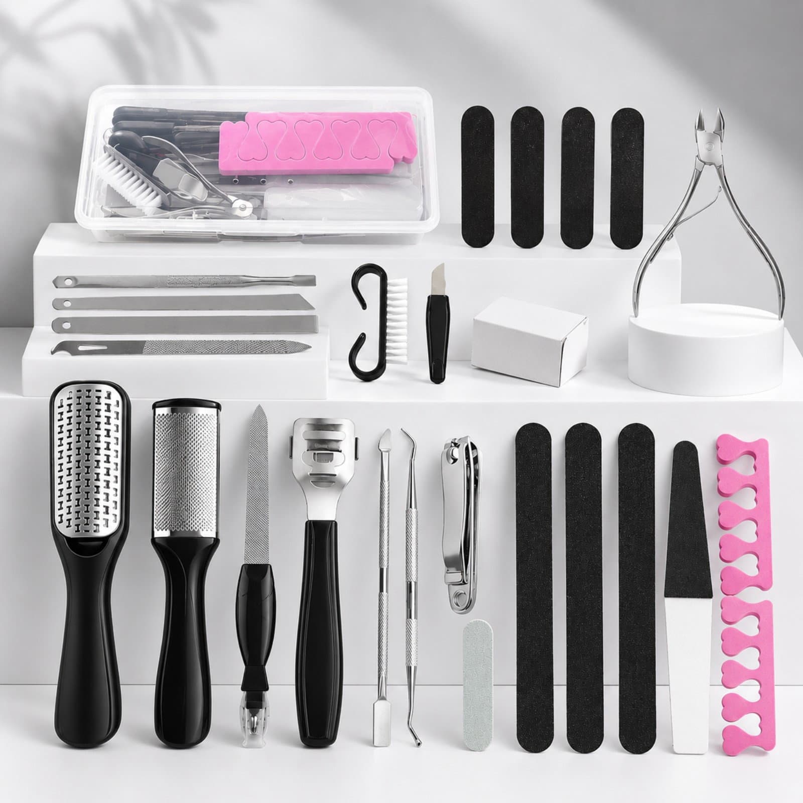 Set 26 piese pedichiura la tine acasa — reducere 40% de la 81 lei la 48,76 lei