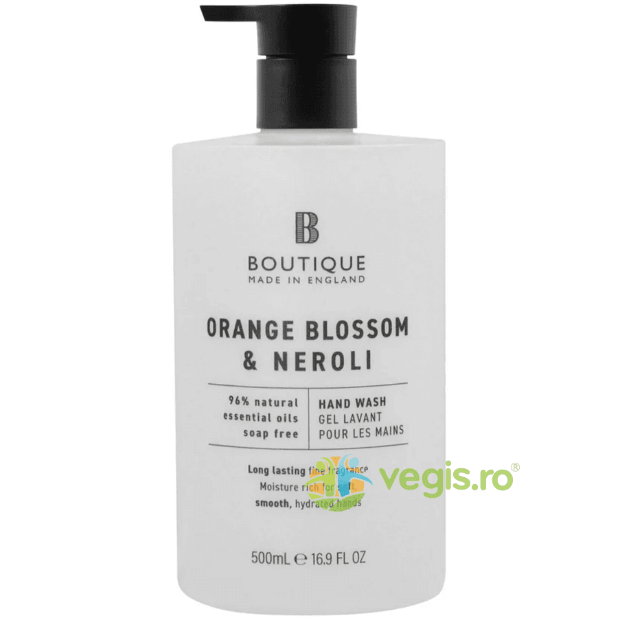 Sapun Lichid cu Parfum de Flori de Portocal si Neroli 500ml — reducere 38% de la 34 lei la 21,07 lei