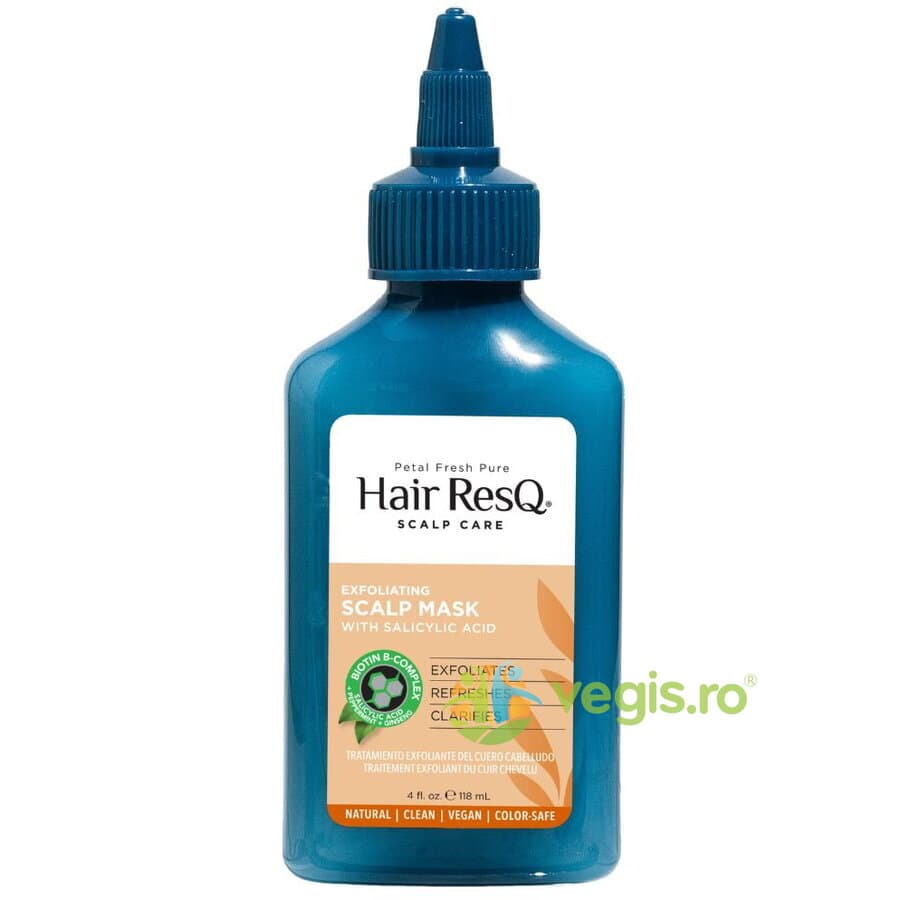 Masca pentru Exfolierea Scalpului cu Acid Salicilic Petal Fresh Pure 118ml — reducere 38% de la 68 lei la 42,15 lei
