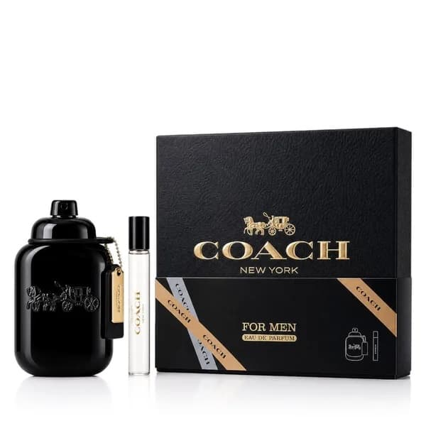 Set Coach For Men, Apa de Parfum, 100 ml +10 ml — reducere 39% de la 259 lei la 158,68 lei
