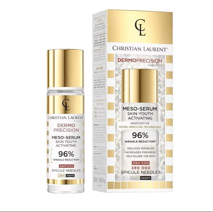 Ser anti-imbatranire, hidratant, Christian Laurent Dermoprecision Meso-Serum, 30 ml — reducere 43% de la 102 lei la 57,85 lei