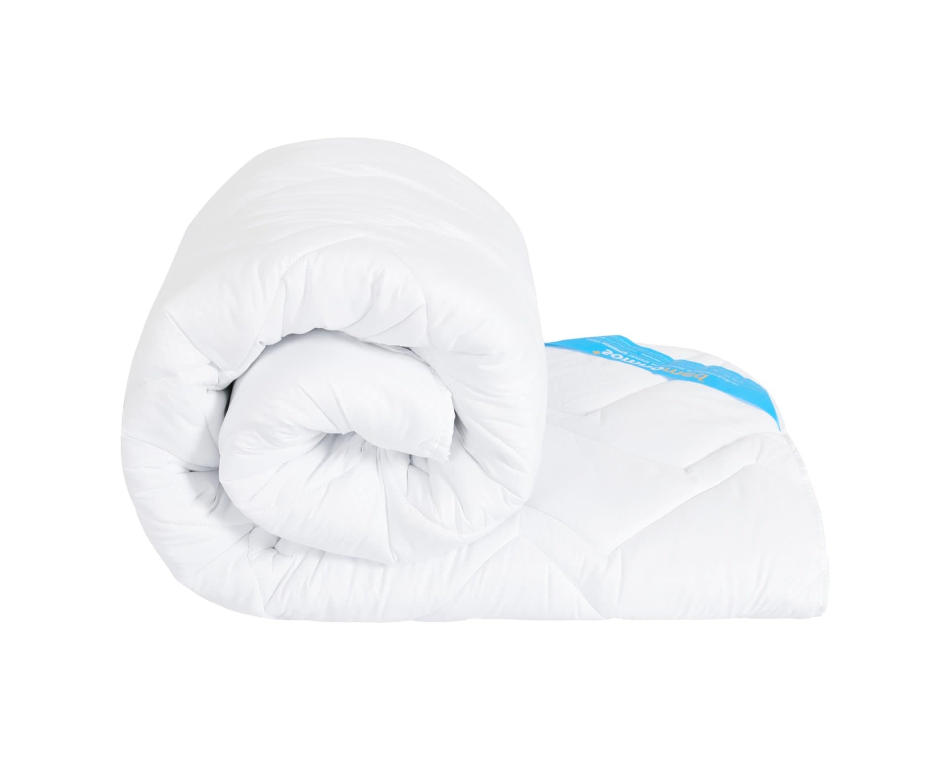 Pilota de iarna antiacarieni, Somnomed, microfibra alba, 150x210, umplutura groasa de iarna, 400 gsm — reducere 15% de la 136,16 lei la 115,74 lei