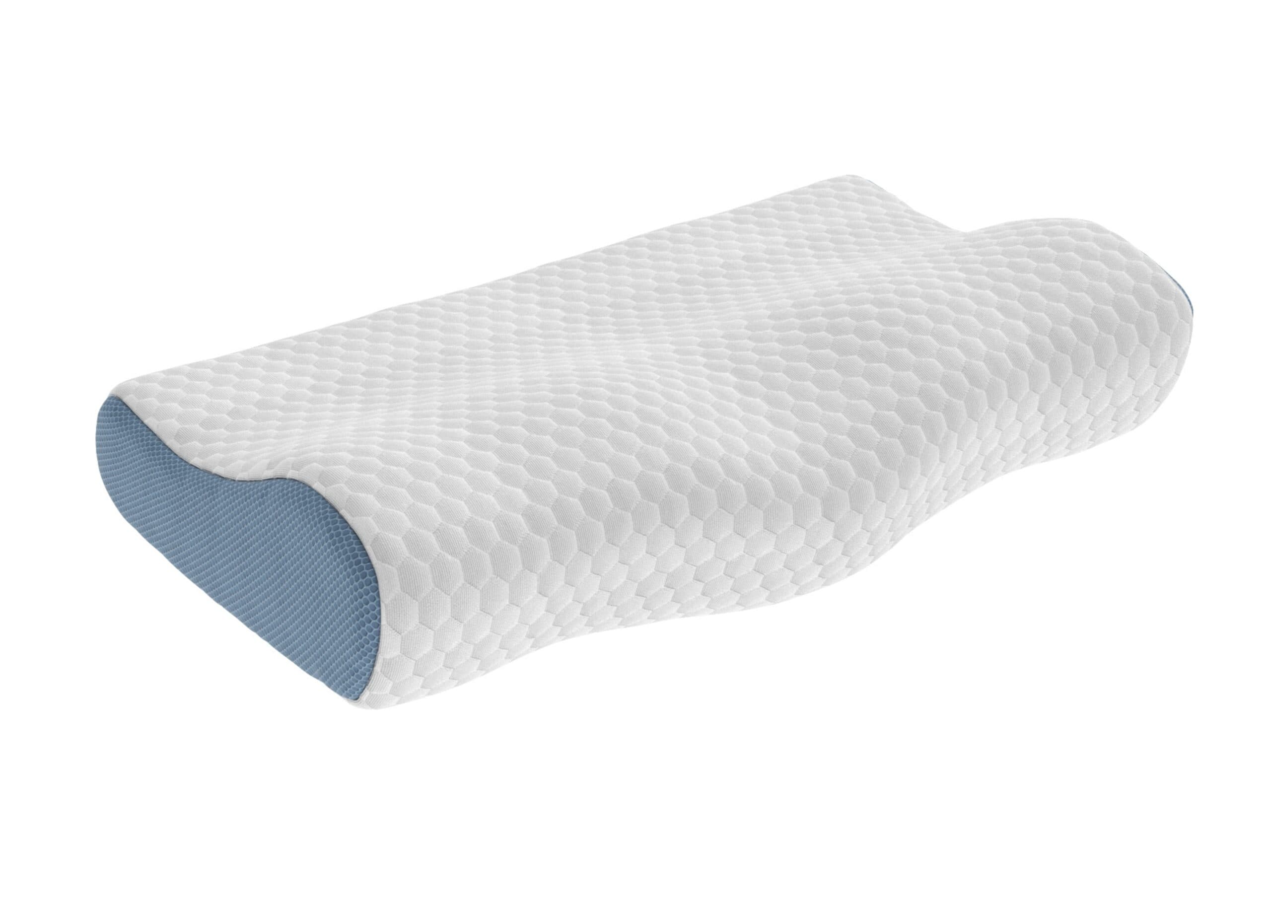 Perna ergonomica Memory Somnia® 3D Air Mesh, sustinere exacta pentru gat si cap, 30x50 cm — reducere 17% de la 121 lei la 99,99 lei
