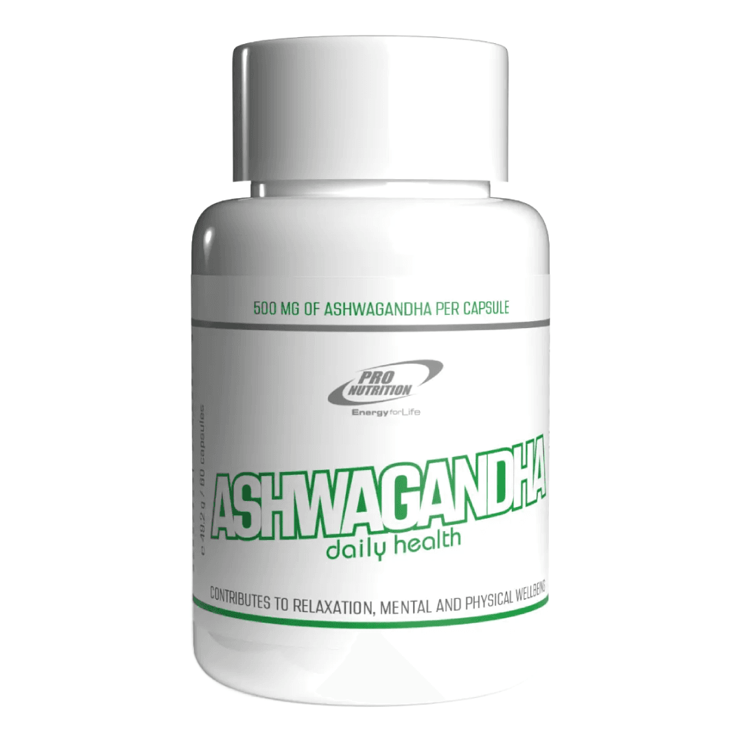 Ashwagandha Daily Health, 60 capsule, Pro Nutrition — reducere 20% de la 35,4 lei la 28,32 lei