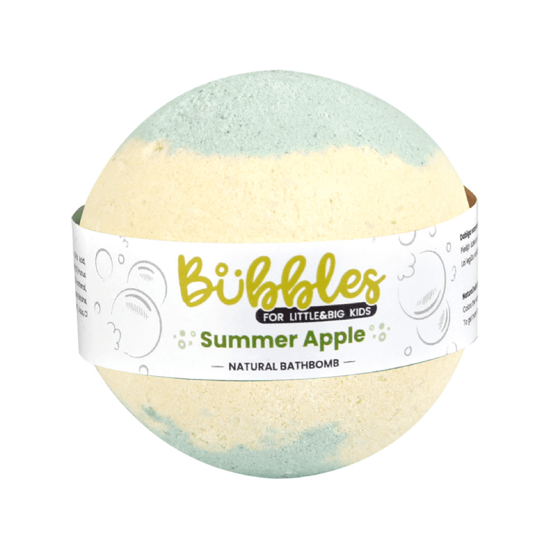 Bila de baie pentru copii Summer Apple, 115 g, Bubbles — reducere 20% de la 15,9 lei la 12,72 lei